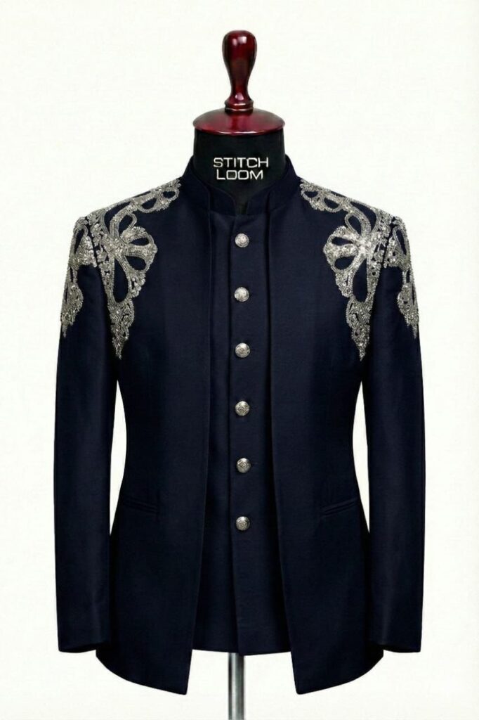 Custom Men’s Jodhpuri Kerala manufactured by Stitch Loom for bulk B2B supply