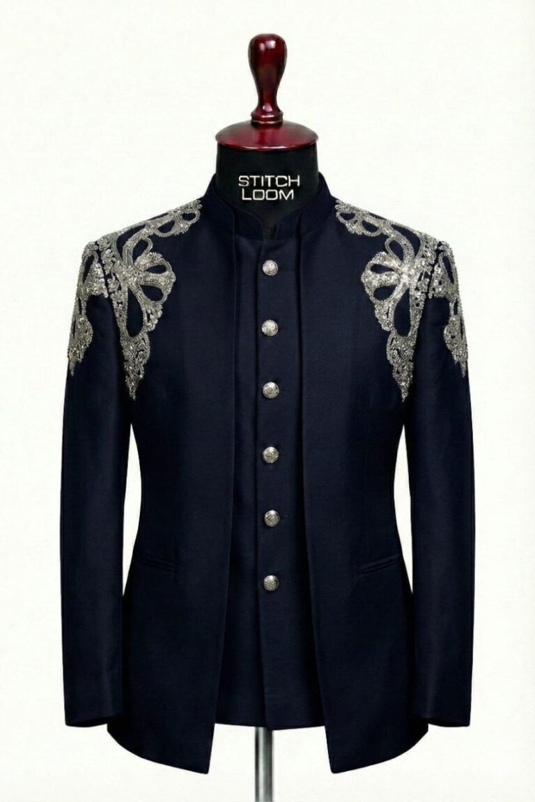 Custom Men’s Jodhpuri Kerala manufactured by Stitch Loom for bulk B2B supply