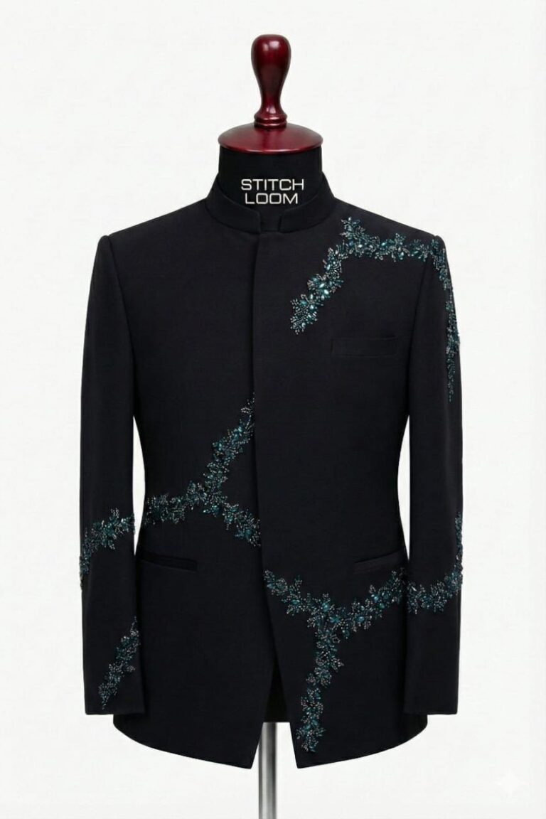 Custom Men’s Jodhpuri Kerala manufactured by Stitch Loom for bulk B2B supply